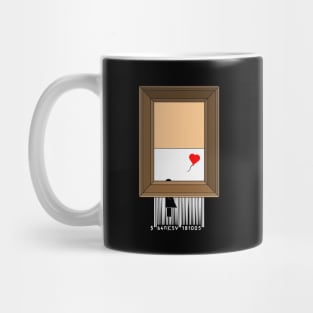 Banksy shredding Mug